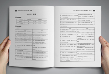 海風初中高頻考點手冊英語排版