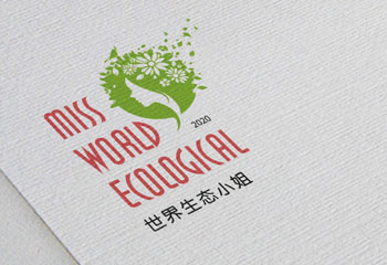 世界生態(tài)小姐LOGO設(shè)計(jì)